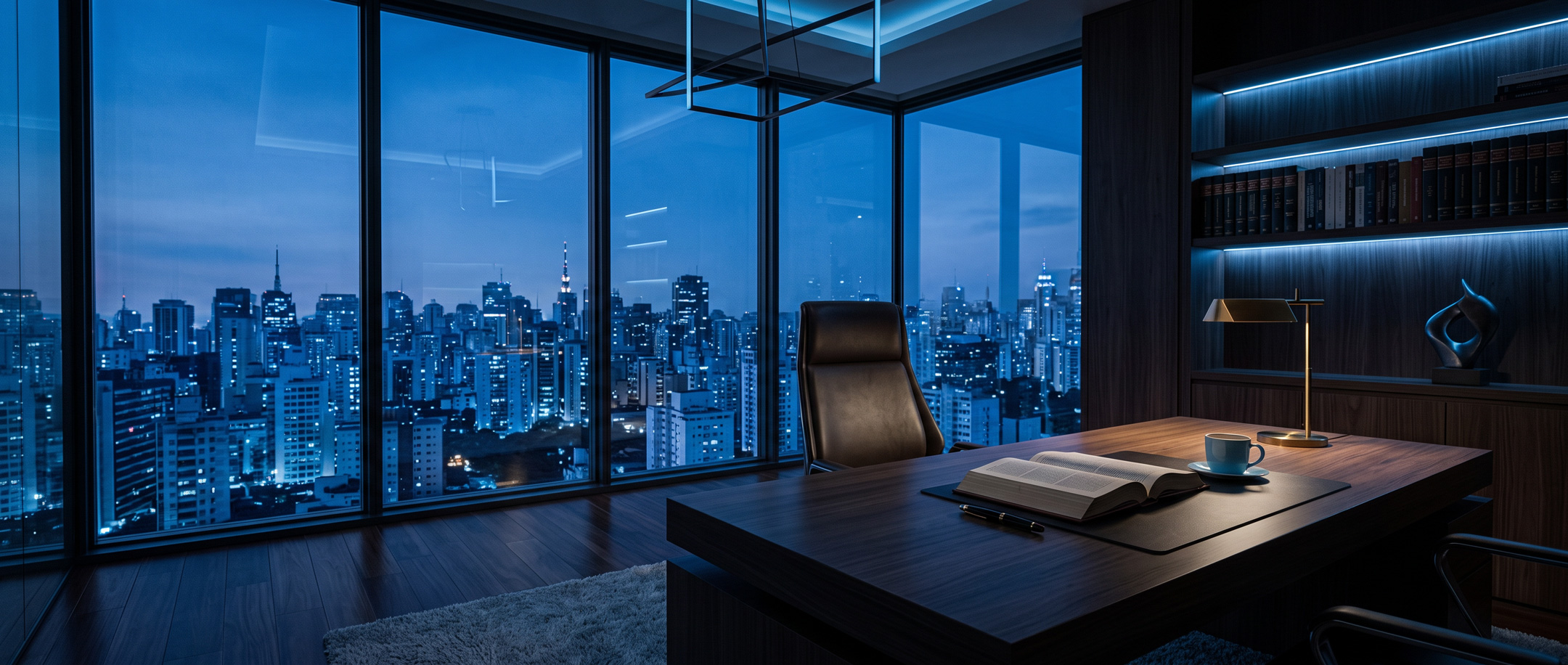 Sala de reunião corporativa